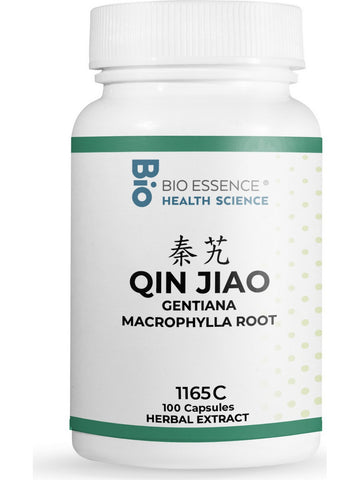 Bio Essence Health Science, Qin Jiao, Gentiana Macrophylla Root, 5:1 Extract Capsules, 100 Capsules