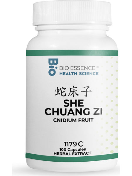 Bio Essence Health Science, She Chuang Zi, Cnidium Fruit, 5:1 Extract Capsules, 100 Capsules