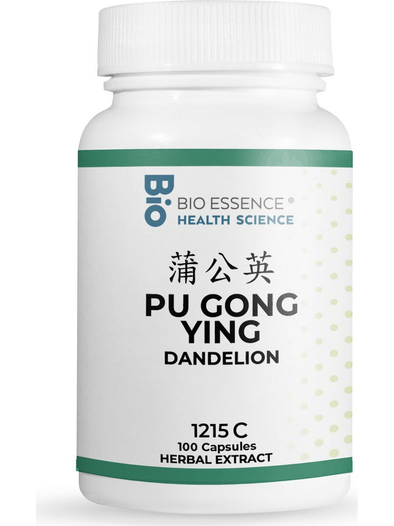 Bio Essence Health Science, Pu Gong Ying, Dandelion, 5:1 Extract Capsules, 100 Capsules