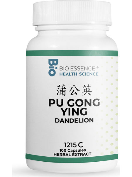 Bio Essence Health Science, Pu Gong Ying, Dandelion, 5:1 Extract Capsules, 100 Capsules