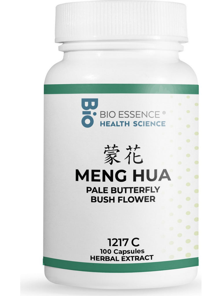 Bio Essence Health Science, Meng Hua, Buddleia Flower, 5:1 Extract Capsules, 100 Capsules