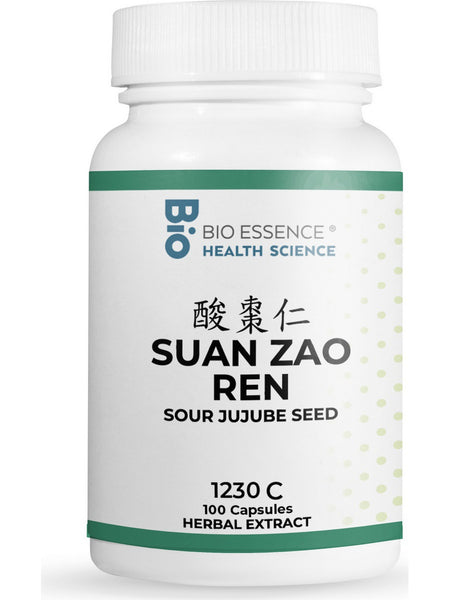 Bio Essence Health Science, Suan Zao Ren, Sour Jujube Seed, 5:1 Extract Capsules, 100 Capsules