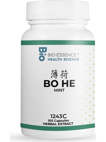 Bio Essence Health Science, Bo He, Pepermint, 5:1 Extract Capsules, 100 Capsules