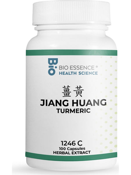 Bio Essence Health Science, Jiang Huang, Turmeric, 5:1 Extract Capsules, 100 Capsules