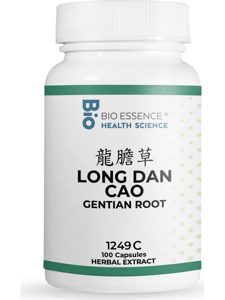 Bio Essence Health Science, Long Dan Cao, Gentian Root, 5:1 Extract Capsules, 100 Capsules