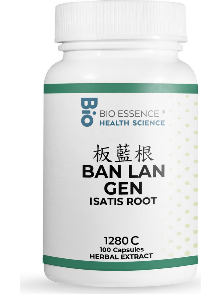 Bio Essence Health Science, Ban Lan Gen, Isatis Root, 5:1 Extract Capsules, 100 Capsules