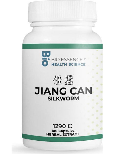Bio Essence Health Science, Jiang Can, Silkworm, 5:1 Extract Capsules, 100 Capsules