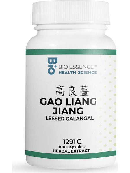 Bio Essence Health Science, Gao Liang Jiang, Galangal, 5:1 Extract Capsules, 100 Capsules