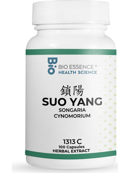 Bio Essence Health Science, Suo Yang, Cynomorium Stem, 5:1 Extract Capsules, 100 Capsules