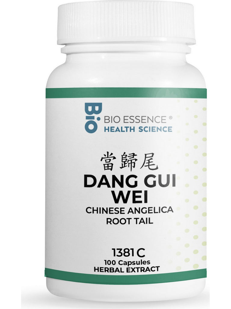 Bio Essence Health Science, Dang Gui Wei, Angelica Root Tail, 5:1 Extract Capsules, 100 Capsules