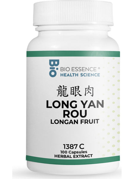 Bio Essence Health Science, Long Yan Rou, Longan Fruit, 5:1 Extract Capsules, 100 Capsules