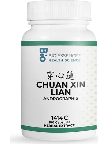 Bio Essence Health Science, Chuan Xin Lian, Andrographis, 5:1 Extract Capsules, 100 Capsules