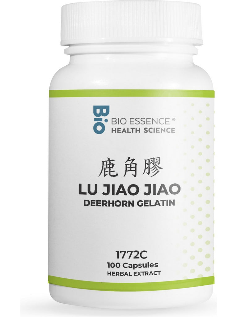Bio Essence Health Science, Lu Jiao Jiao, Deerhorn Gelatin, 5:1 Extract Capsules, 100 Capsules