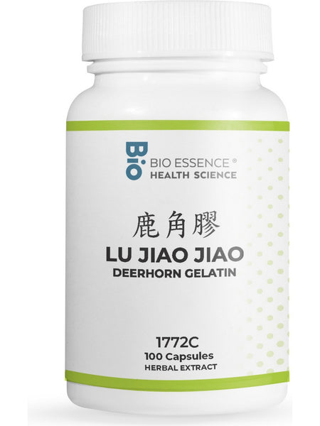 Bio Essence Health Science, Lu Jiao Jiao, Deerhorn Gelatin, 5:1 Extract Capsules, 100 Capsules