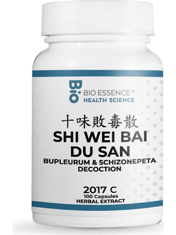 Bio Essence Health Science, Shi Wei Bai Du San, Bupleurum & Schizonepeta Decoction, 100 Capsules