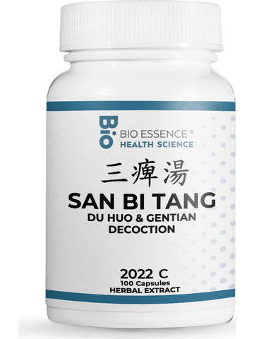Bio Essence Health Science, San Bi Tang, Du Huo & Gentian Decoction, 100 Capsules