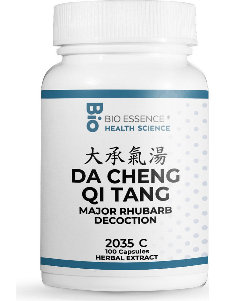 Bio Essence Health Science, Da Cheng Qi Tang, Major Rhubarb Decoction, 100 Capsules