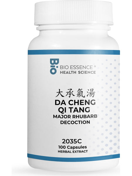Bio Essence Health Science, Da Cheng Qi Tang, Major Rhubarb Decoction, 100 Capsules