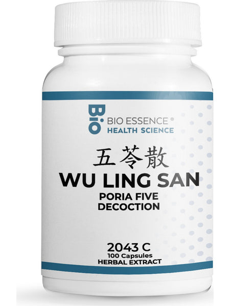Bio Essence Health Science, Wu Ling San, Poria Five Decoction, 100 Capsules