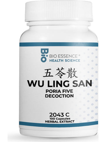 Bio Essence Health Science, Wu Ling San, Poria Five Decoction, 100 Capsules
