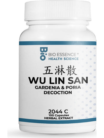 Bio Essence Health Science, Wu Lin San, Gardenia & Poria Decoction, 100 Capsules