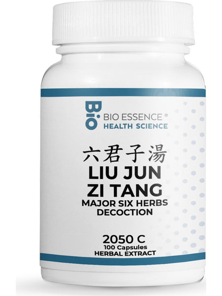 Bio Essence Health Science, Liu Jun Zi Tang, Major Six Herb Decoction, 100 Capsules