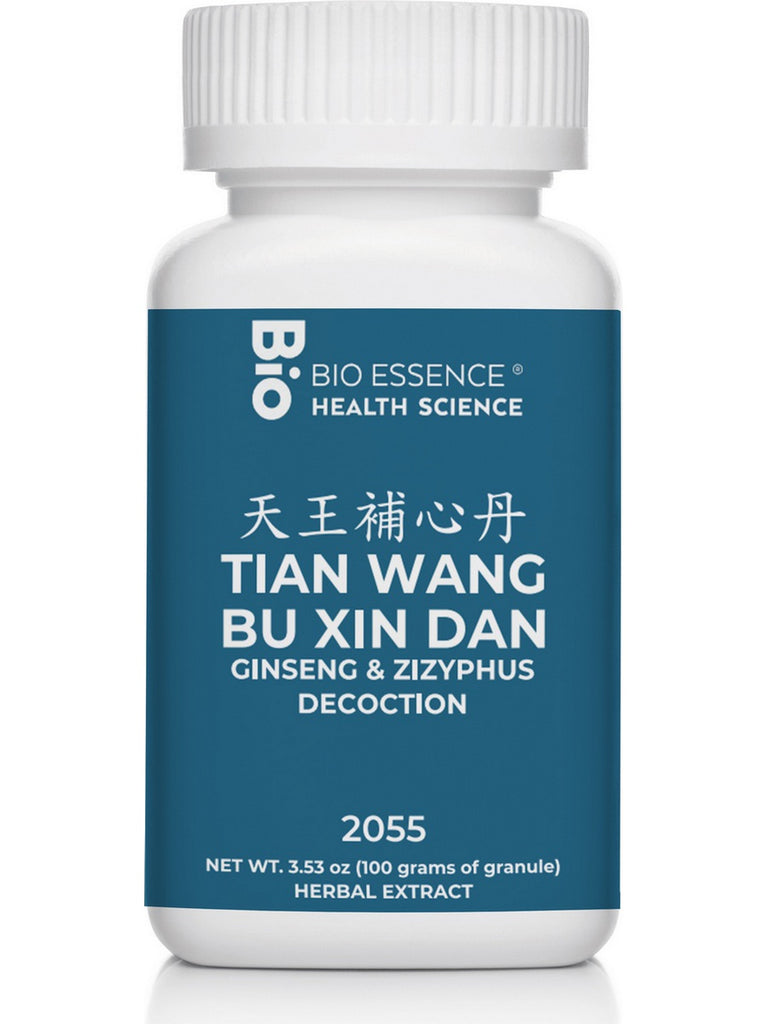 Bio Essence Health Science, Tian Wang Bu Xin Dan, Ginseng and Zizyphus Decoction, Granules, 100 grams