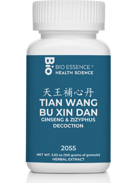 Bio Essence Health Science, Tian Wang Bu Xin Dan, Ginseng and Zizyphus Decoction, Granules, 100 grams