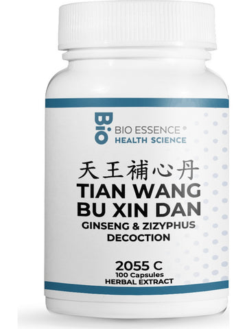 Bio Essence Health Science, Tian Wang Bu Xin Dan, Ginseng and Zizyphus Decoction, 100 Capsules