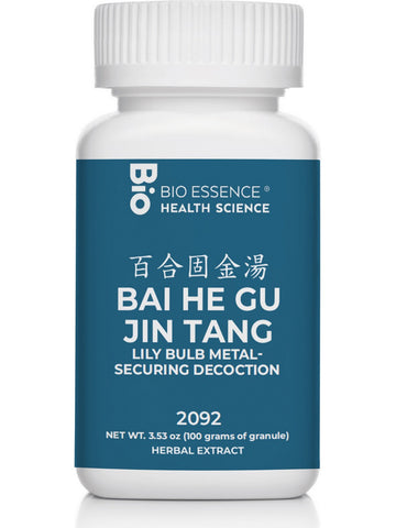 Bio Essence Health Science, Bai He Gu Jin Tang, Lily Bulb To Preserve The Metal Decoction, Granules, 100 grams