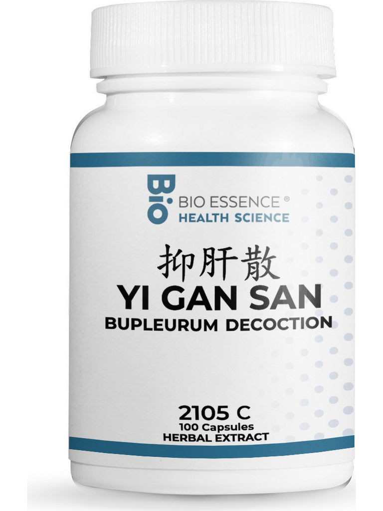 Bio Essence Health Science, Yi Gan San, Bupleurum Decoction, 100 Capsules