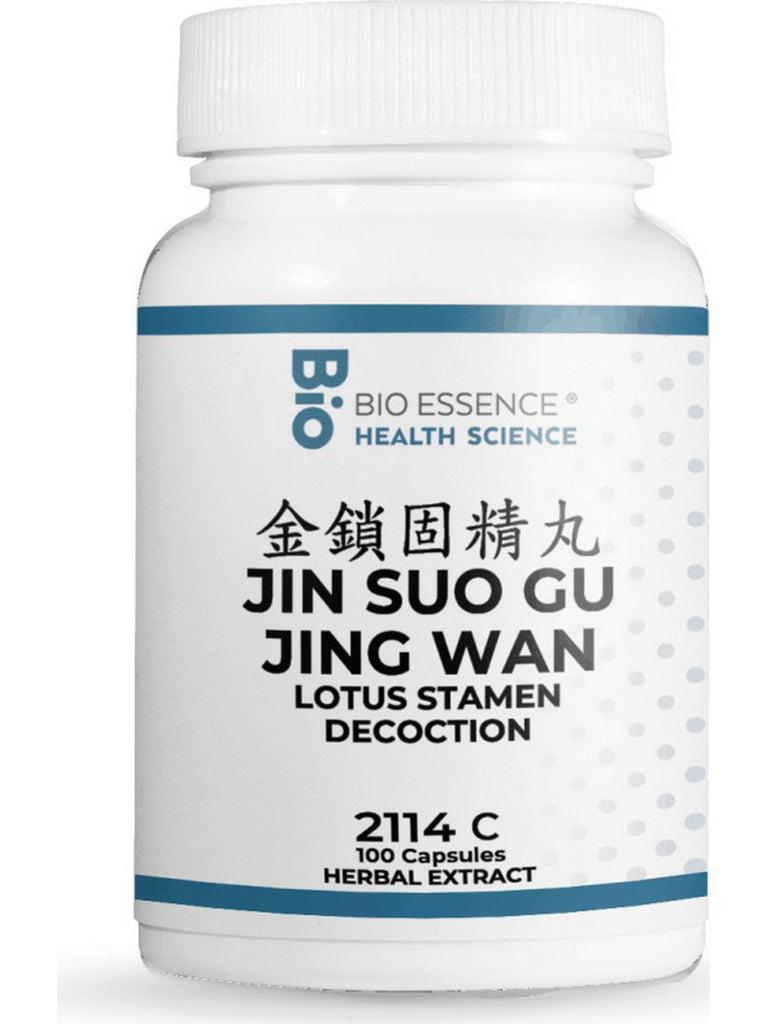 Bio Essence Health Science, Jin Suo Gu Jing Wan, Lotus Stamen Decoction, 100 Capsules