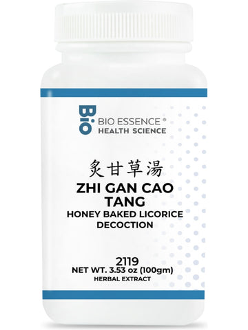 Bio Essence Health Science, Zhi Gan Cao Tang, Honey Baked Licorice Decoction, Granules, 100 grams