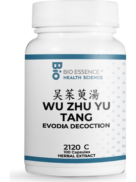 Bio Essence Health Science, Wu Zhu Yu Tang, Evodia Decoction, 100 Capsules