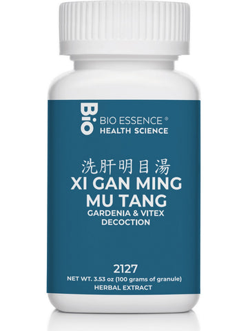 Bio Essence Health Science, Xi Gan Ming Mu Tang, Gardenia & Vitex Decoction, Granules, 100 grams