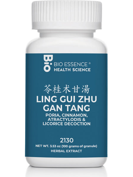 Bio Essence Health Science, Ling Gui Zhu Gan Tang, Poria, Cinnamon, Atractylodis & Licorice Decoction, Granules, 100 grams