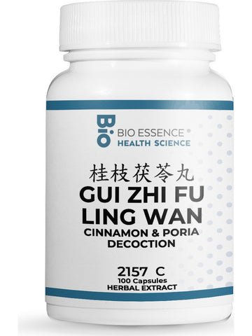 Bio Essence Health Science, Gui Zhi Fu Ling Wan, Cinnamon & Poria Decoction, 100 Capsules