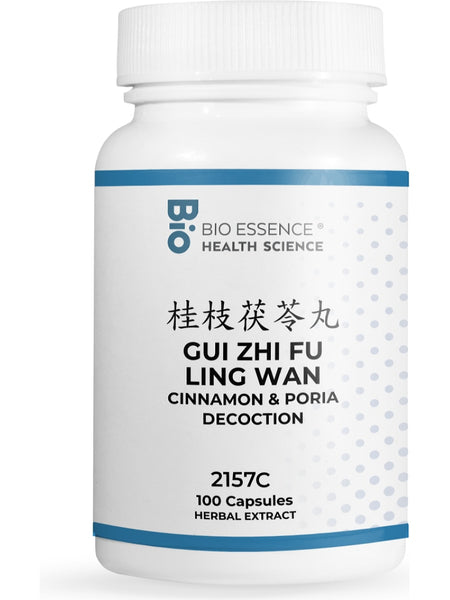 Bio Essence Health Science, Gui Zhi Fu Ling Wan, Cinnamon & Poria Decoction, 100 Capsules