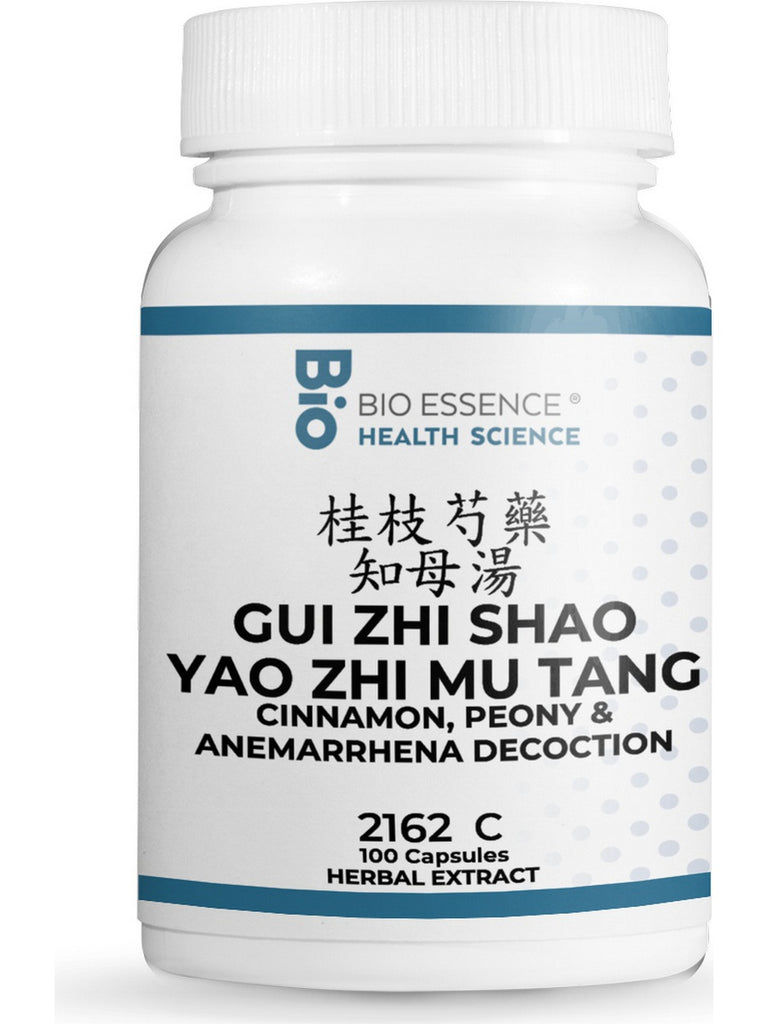 Bio Essence Health Science, Gui Zhi Shao Yao Zhi Mu Tang, Cinnamon, Peony & Anemarrhena Decoction, 100 Capsules