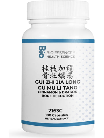 Bio Essence Health Science, Gui Zhi Jia Long Gu Mu Li Tang, Cinnamon & Dragon Bone Decoction, 100 Capsules