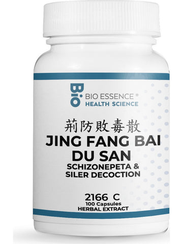 Bio Essence Health Science, Jing Fang Bai Du San, Schizonepeta & Siler Decoction, 100 Capsules