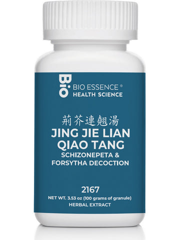 Bio Essence Health Science, Jing Jie Lian Qiao Tang, Schizonepeta & Forsytha Decoction, Granules, 100 grams