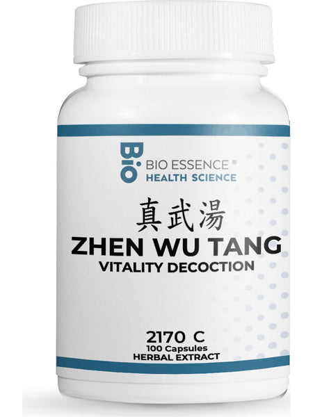 Bio Essence Health Science, Zhen Wu Tang, Vitality Decoction, 100 Capsules
