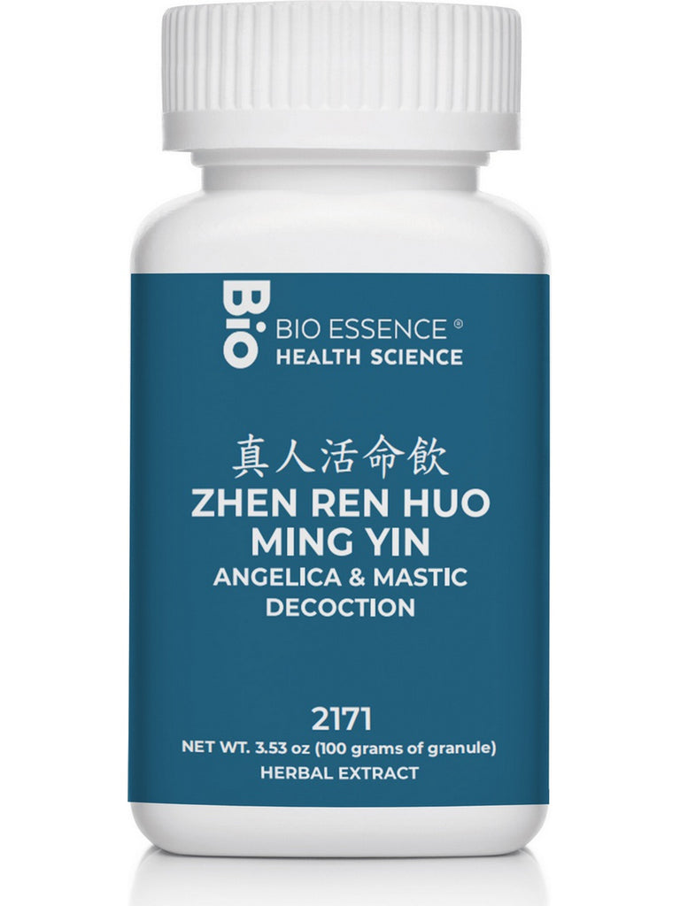 Bio Essence Health Science, Zhen Ren Huo Ming Yin, Angelica & Mastic Decoction, Granules, 100 grams