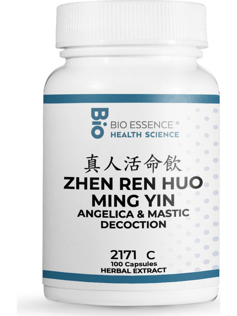 Bio Essence Health Science, Zhen Ren Huo Ming Yin, Angelica & Mastic Decoction, 100 Capsules