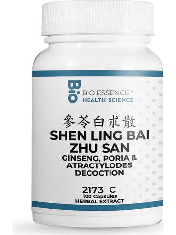 Bio Essence Health Science, Shen Ling Bai Zhu San, Ginseng, Poria & Atractylodes Decoction, 100 Capsules