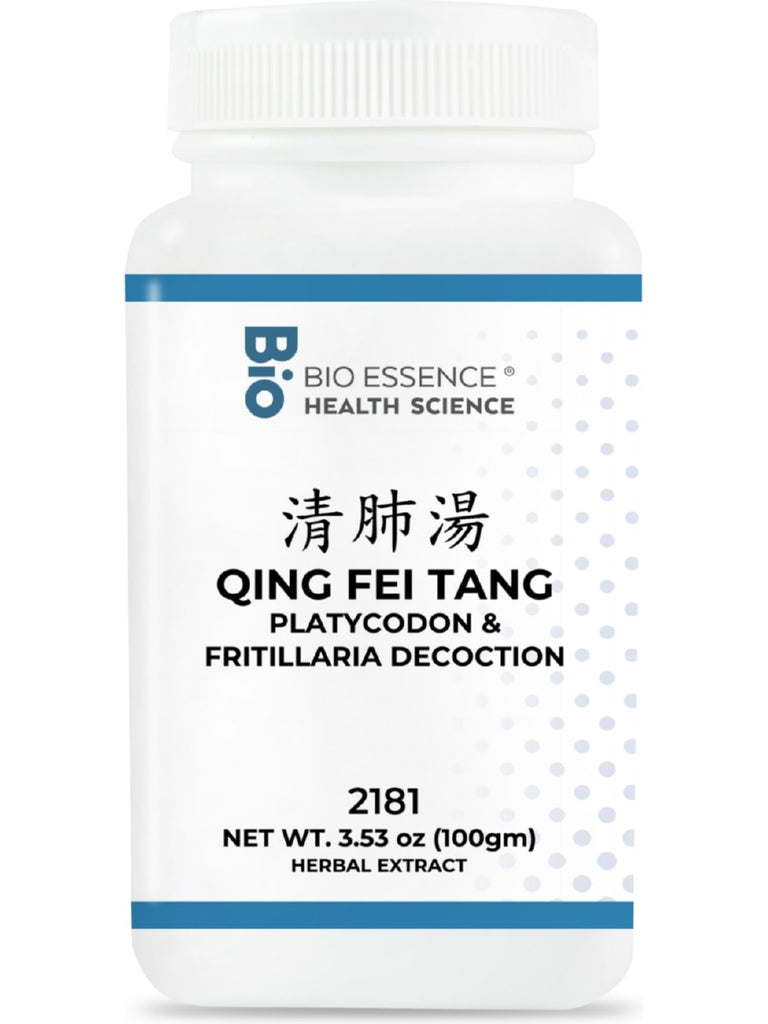 Bio Essence Health Science, Qing Fei Tang, Platycodon & Fritillaria Decoction, Granules, 100 grams