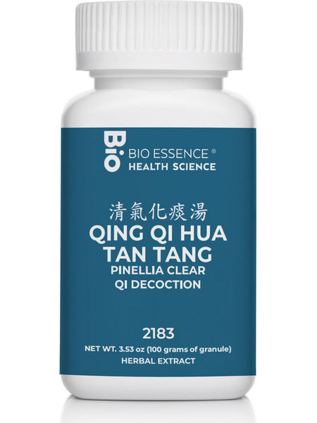 Bio Essence Health Science, Qing Qi Hua Tan Tang, Pinellia Clear Qi Decoction, Granules, 100 grams