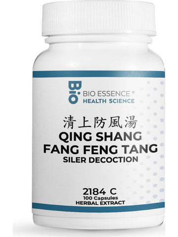 Bio Essence Health Science, Qing Shang Fang Feng Tang, Siler Decoction, 100 Capsules