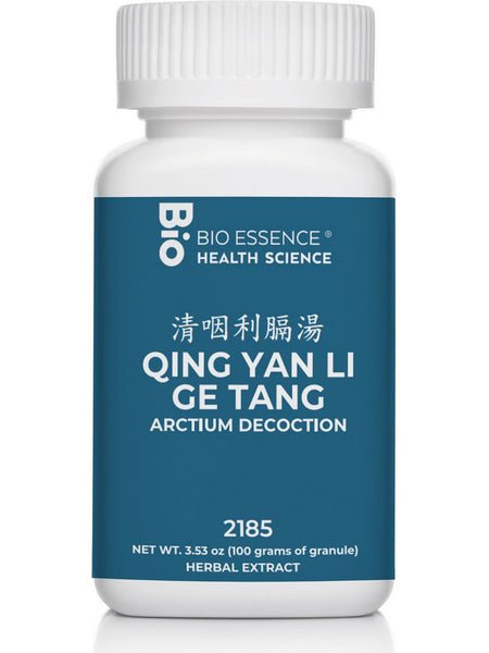 Bio Essence Health Science, Qing Yan Li Ge Tang, Arctium Decoction, Granules, 100 grams